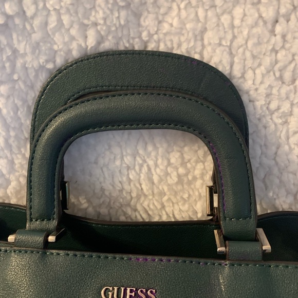 Guess Katey Satchel - Dark Green - Picture 3 of 8